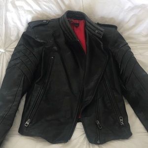 Zara leather jacket